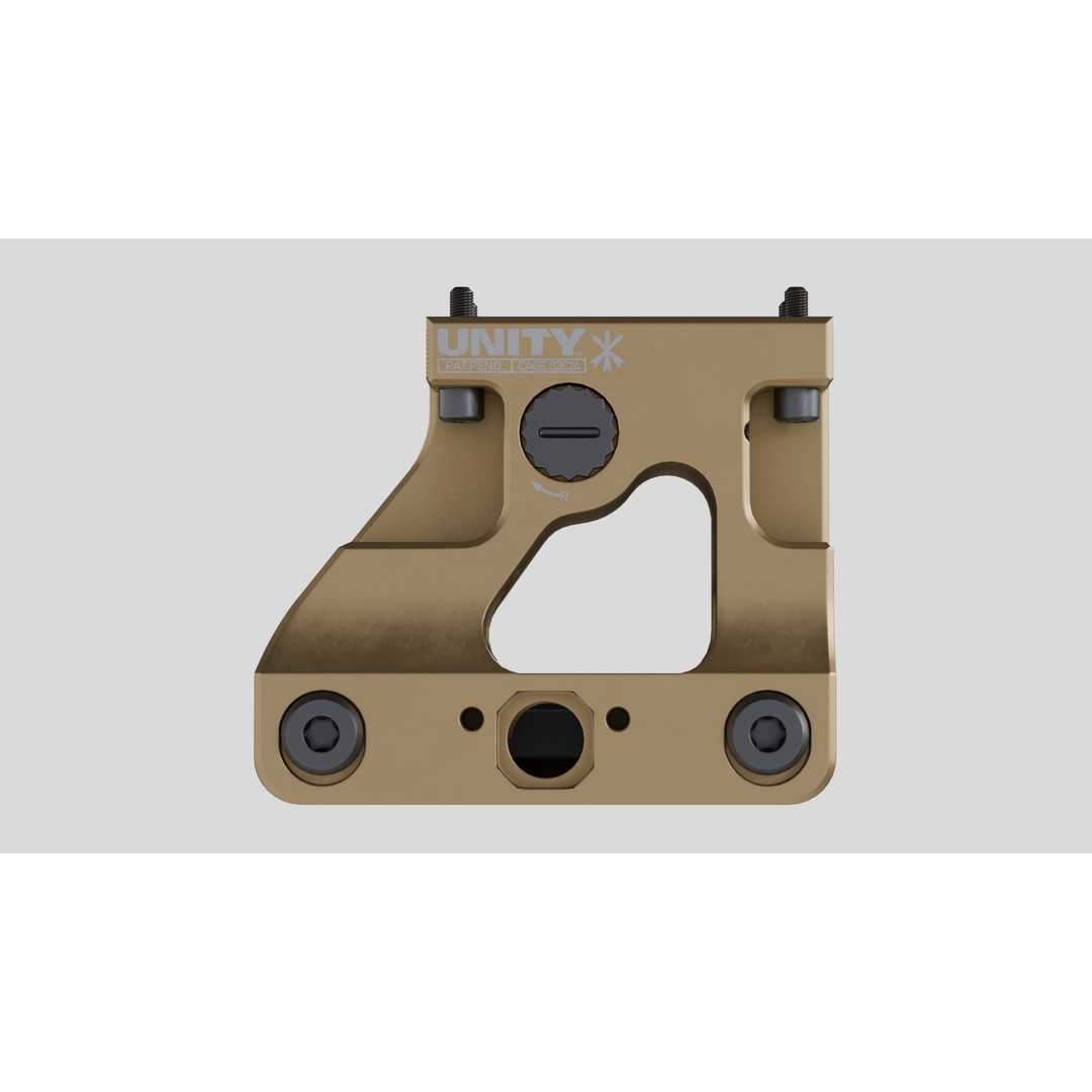UNITY Tactical FAST MRO Mount 3D Model – Low Poly PBR Asset, FBX, OBJ - View 11