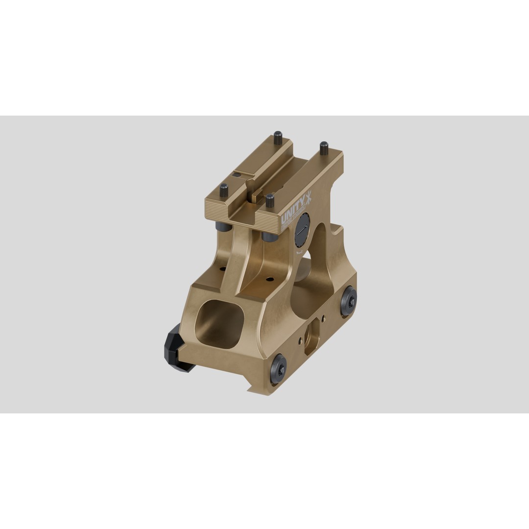UNITY Tactical FAST MRO Mount 3D Model – Low Poly PBR Asset, FBX, OBJ - View 7