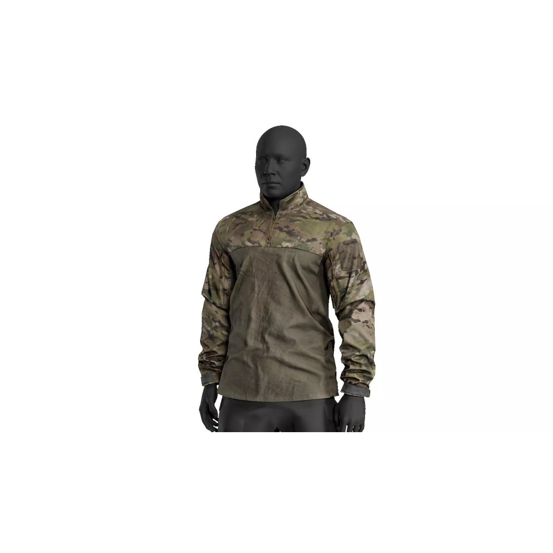 Arcteryx LEAF Sphinx Halfshell Combat Shirt 3D Model – Low Poly Game Asset, FBX - View 2