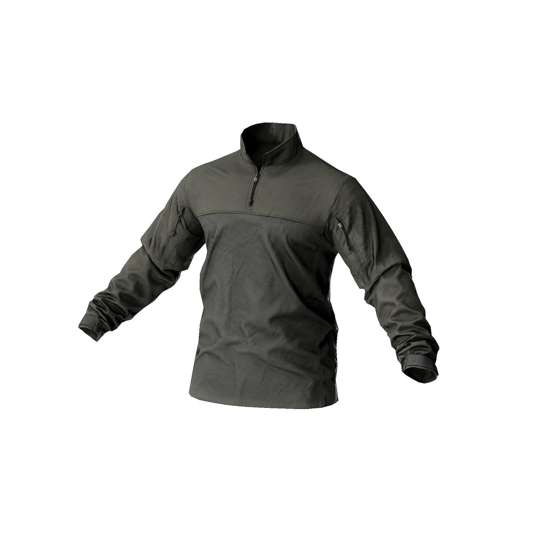 Arcteryx LEAF Sphinx Halfshell Combat Shirt 3D Model – Low Poly Game Asset, FBX - View 6