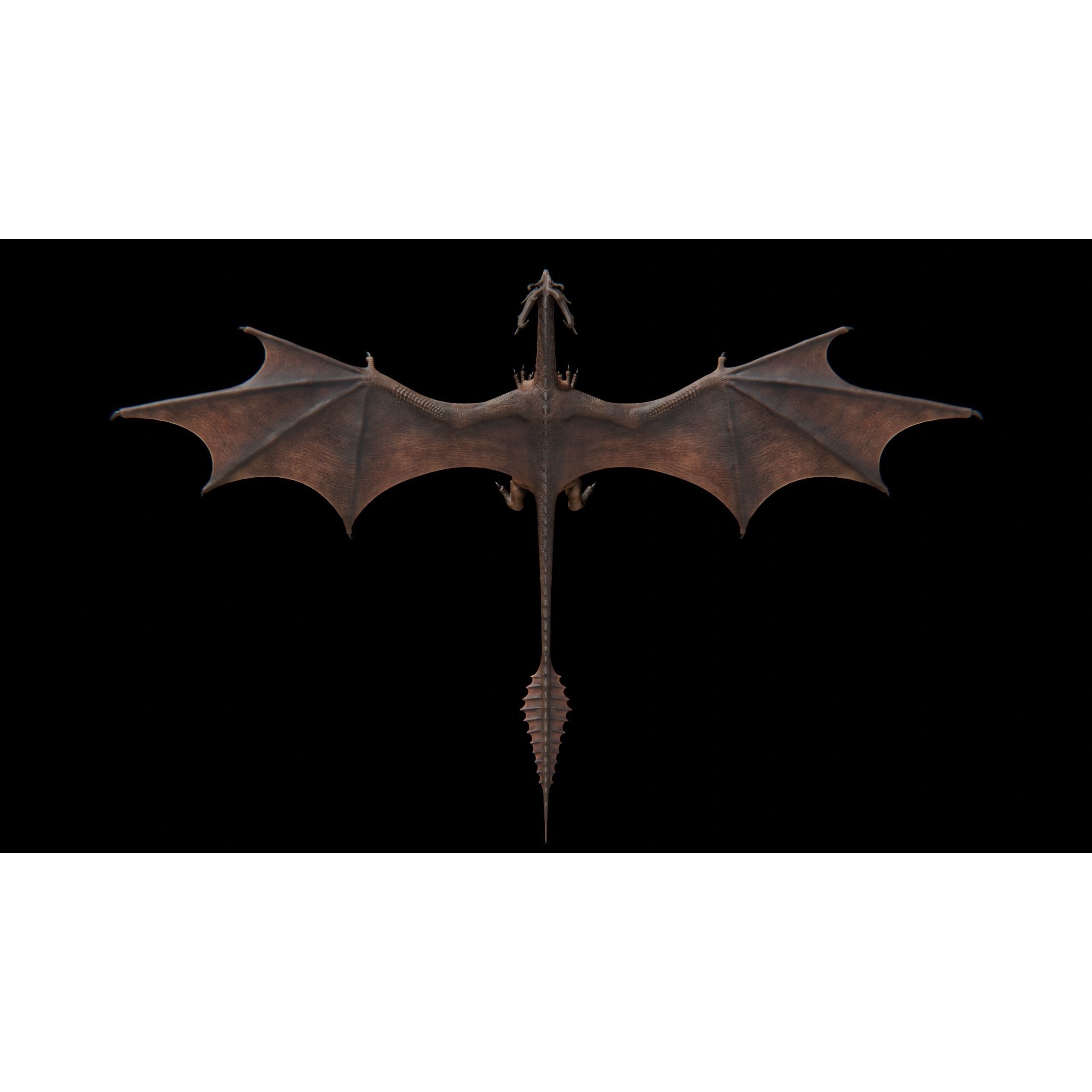 Hellfire Dragon - Low-Poly Game-Ready 3D Model - View 29