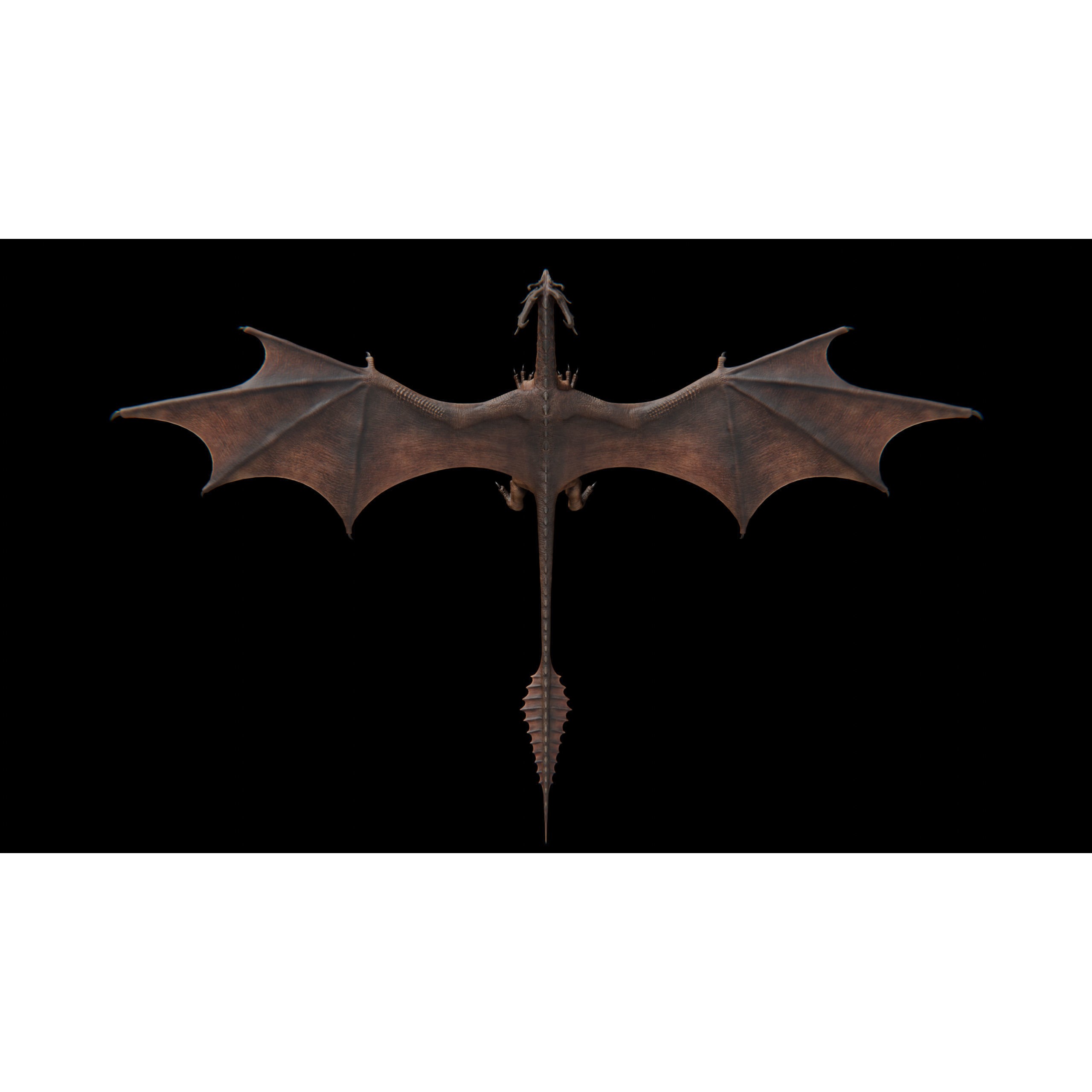 Hellfire Dragon - Low-Poly Game-Ready 3D Model - View 49