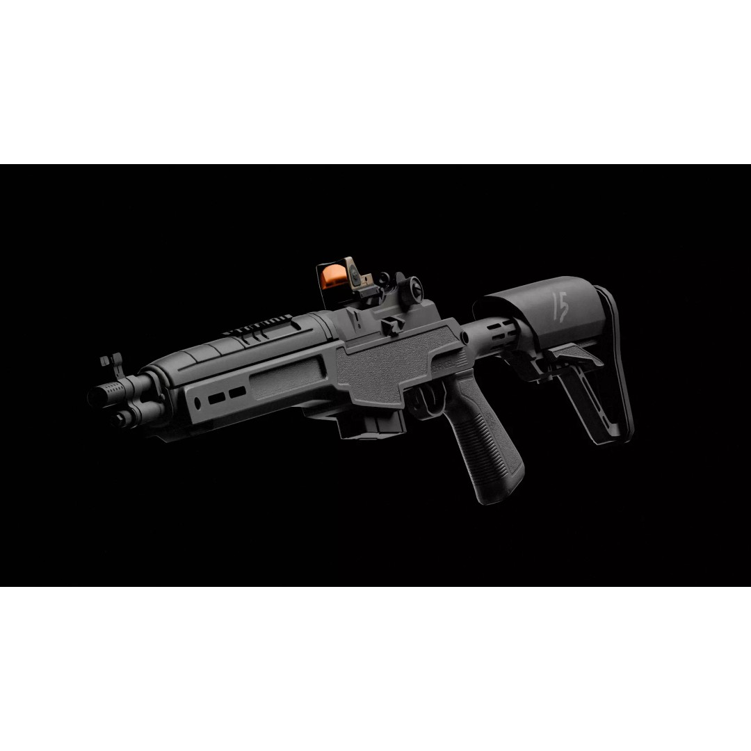 M1A SOCOM 16 CQB 3D Model – Low Poly Game Asset, FBX, PBR Textures