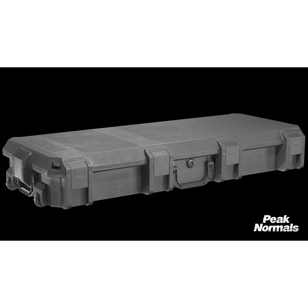 V730 Vault Tactical Rifle Case 3D Model – Low Poly PBR Game Asset, FBX - View 5