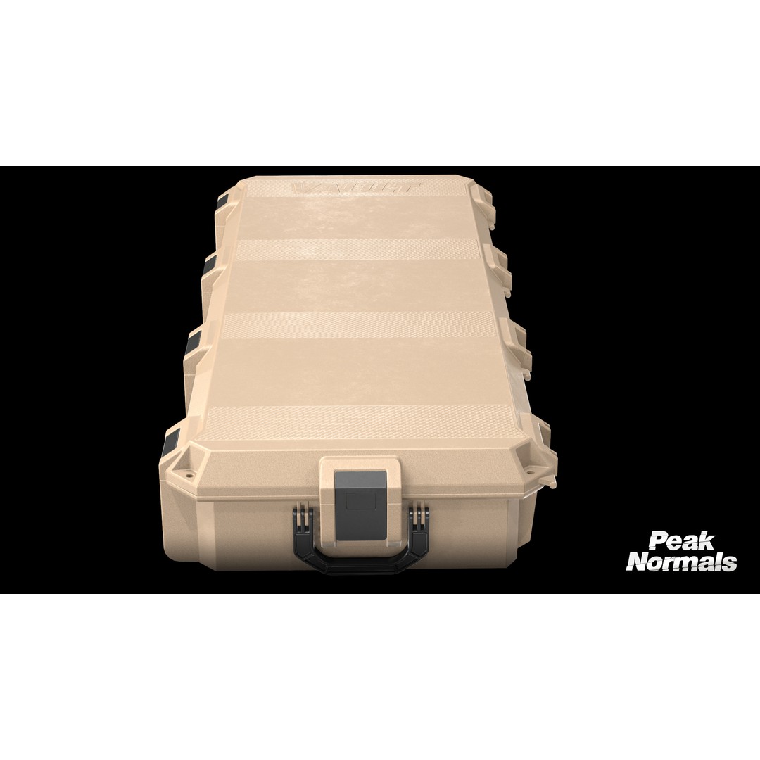 V730 Vault Tactical Rifle Case 3D Model – Low Poly PBR Game Asset, FBX - View 6