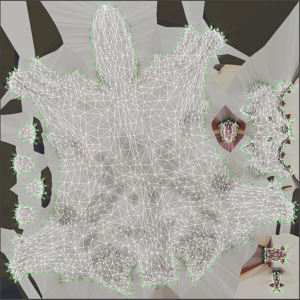 Animated Arctic Wolf - Low-Poly Game-Ready 3D Model