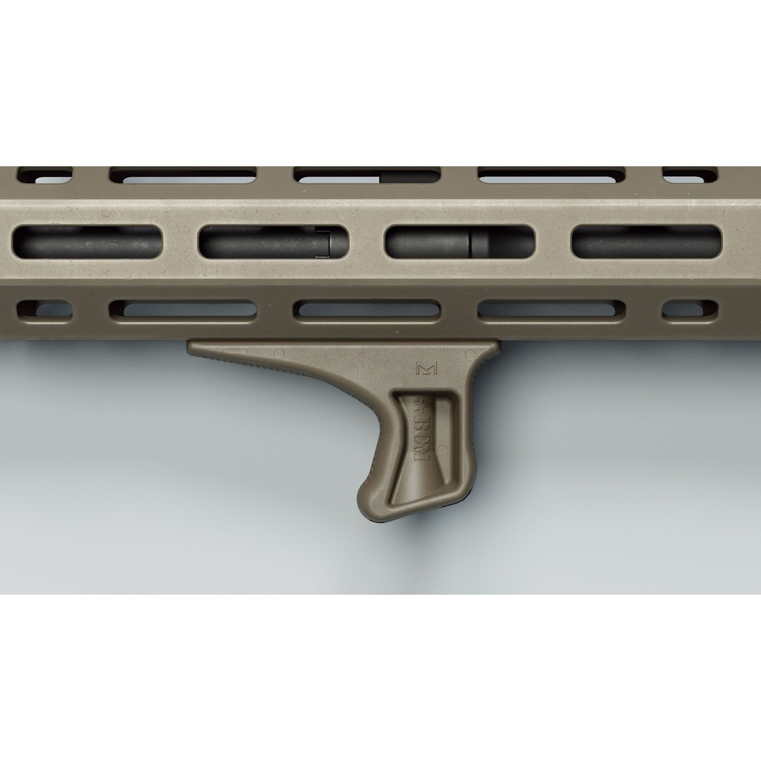 M-LOK BCM KAG 3D Model – Low Poly Game Ready Asset, FBX - View 19