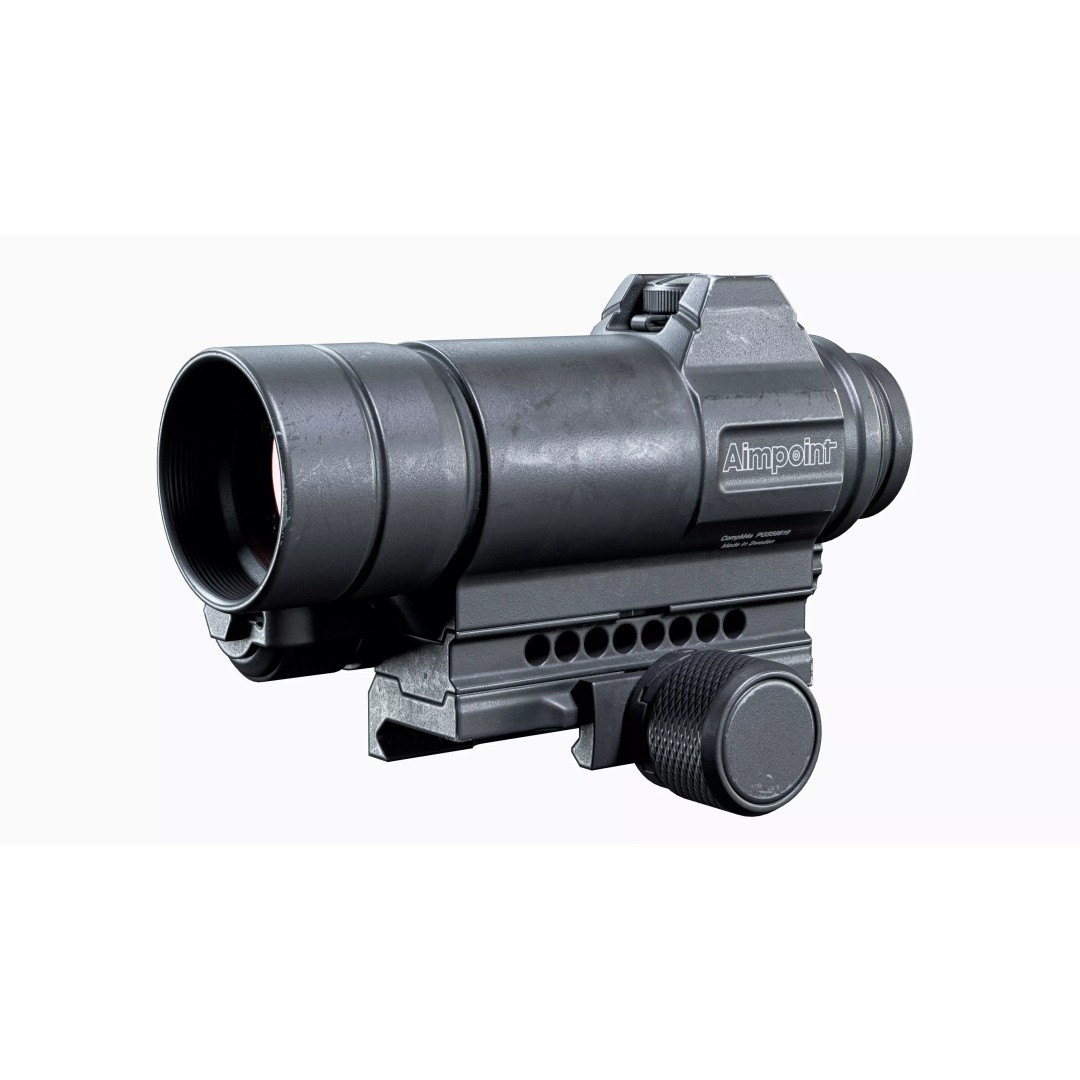 Aimpoint Comp M4 3D Model – Low Poly Game-Ready Scope, FBX - View 10