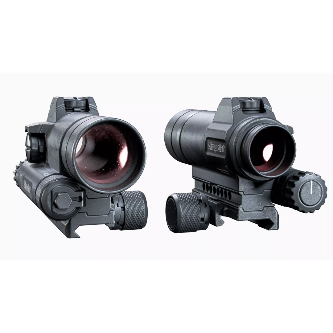 Aimpoint Comp M4 3D Model – Low Poly Game-Ready Scope, FBX - View 13
