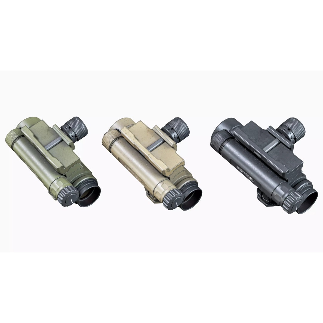 Aimpoint Comp M4 3D Model – Low Poly Game-Ready Scope, FBX - View 6