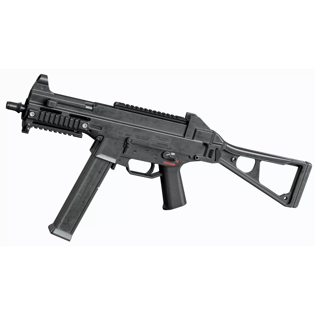 HK UMP 45 3D Model – Low Poly Game-Ready Submachine Gun, FBX, OBJ - View 3