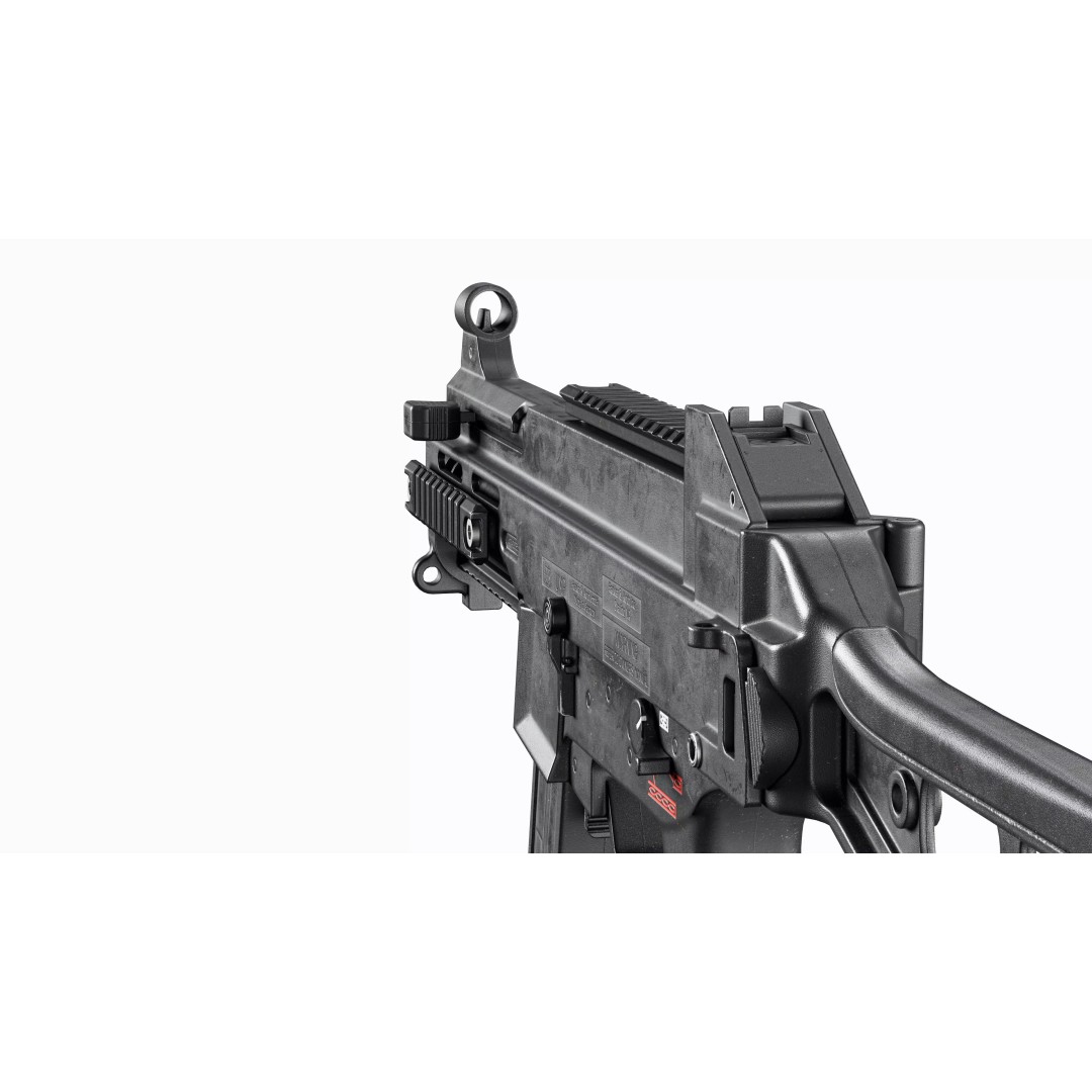 HK UMP 45 3D Model – Low Poly Game-Ready Submachine Gun, FBX, OBJ - View 5