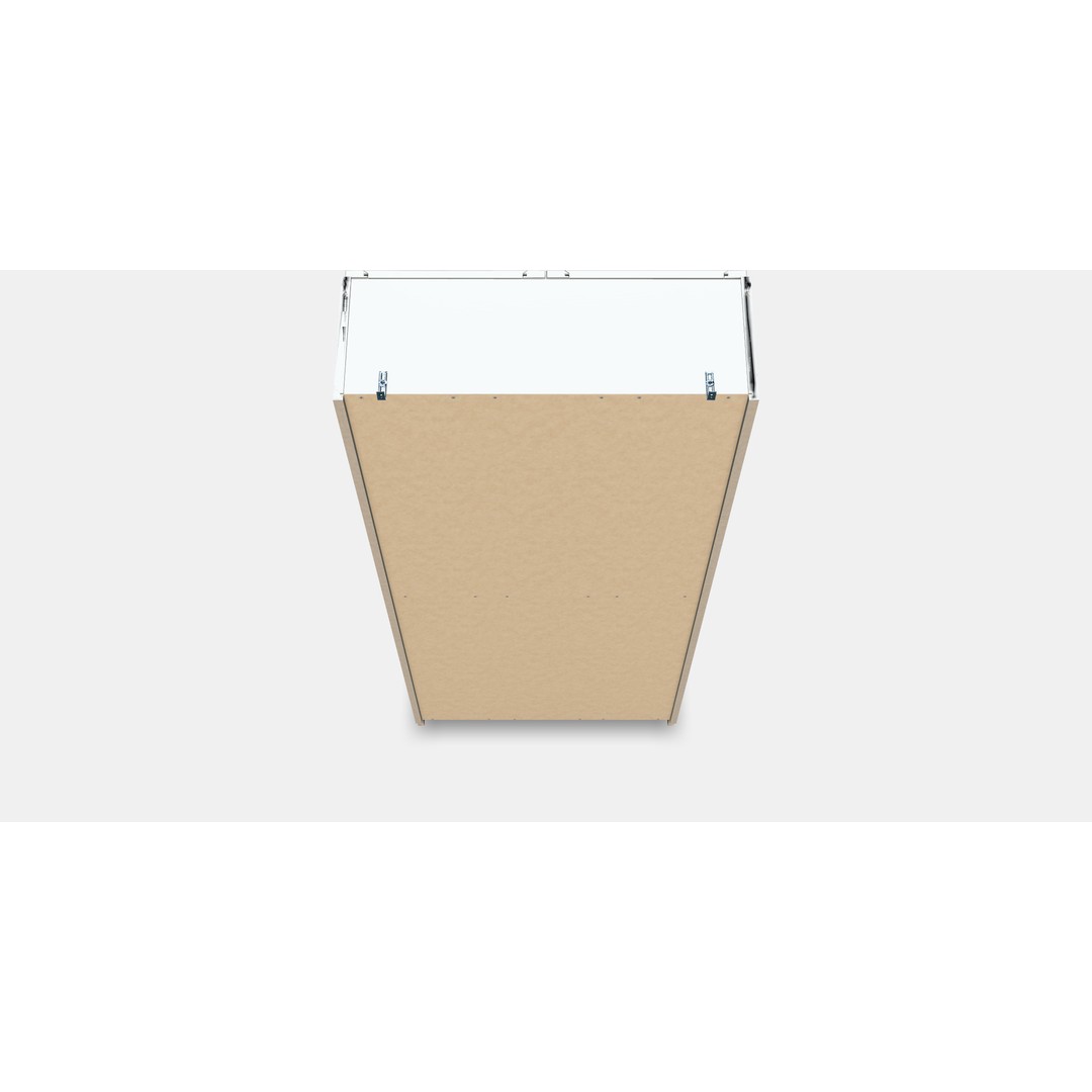 BILLY Bookcase 3D Model – PBR Textured Glass Door Furniture - View 8