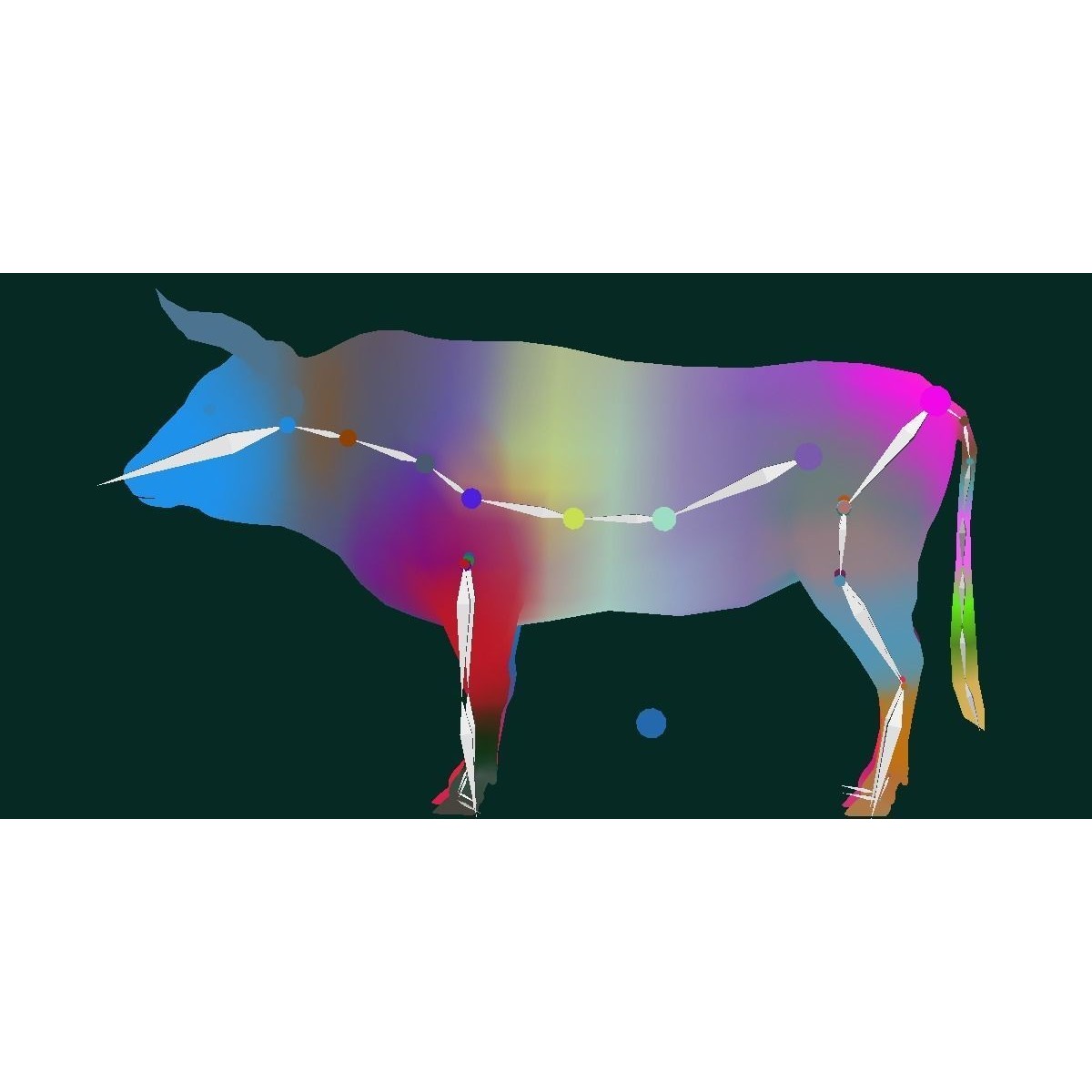 Oxen Bullock - Low-Poly Game-Ready 3D Model - View 20