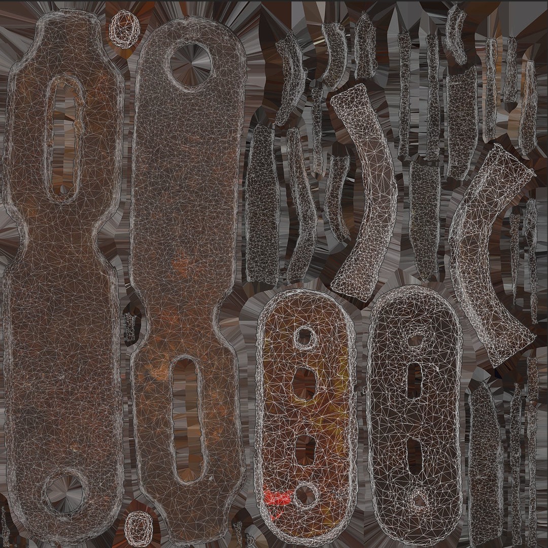 Door Hook and Latch 3D Model – Low Poly Game Asset, FBX, PBR Textures
