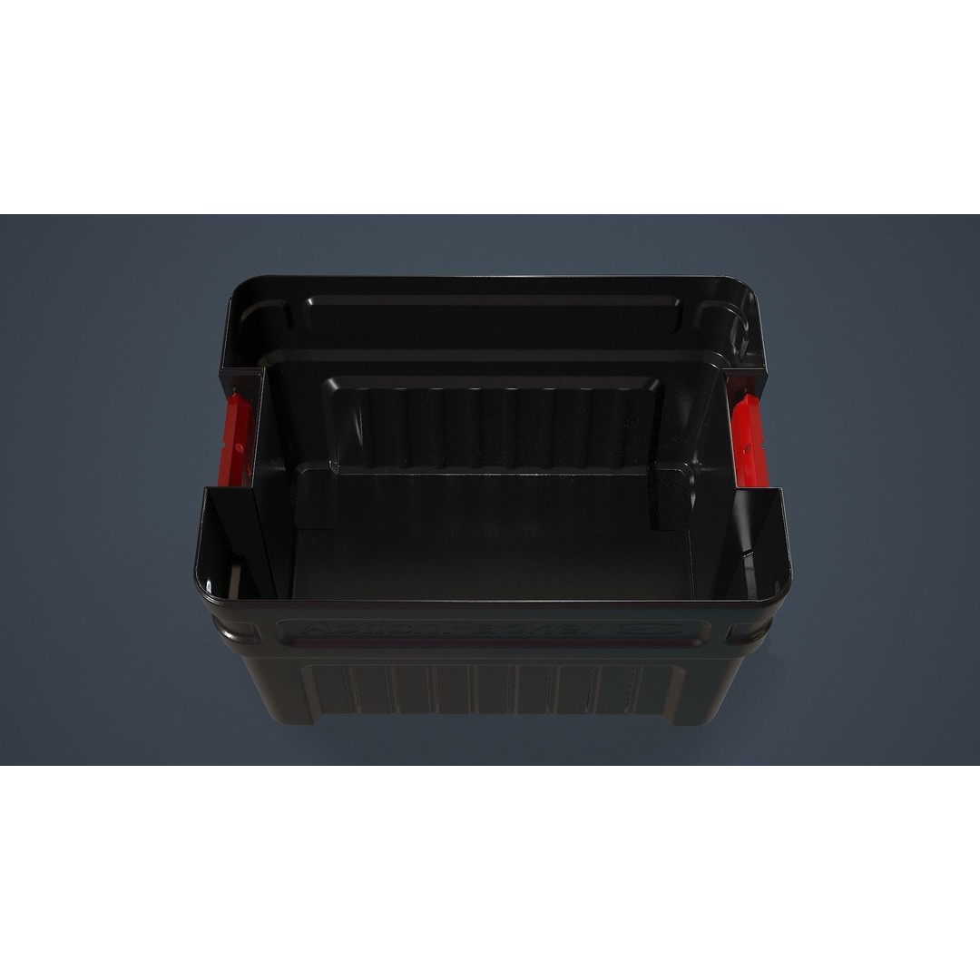 Storage Box 3D Model – Low Poly Game Asset with PBR Textures, FBX & OBJ - View 13