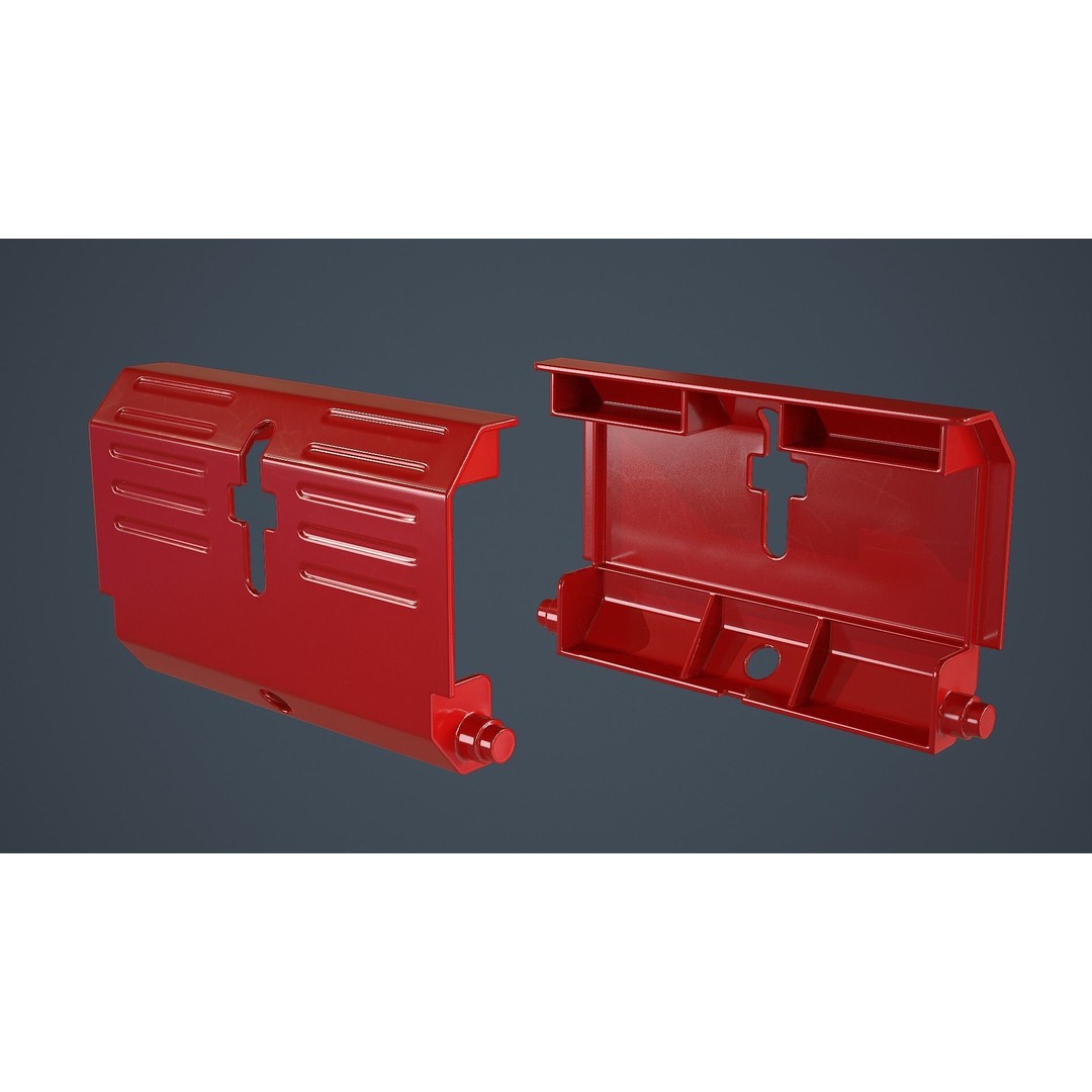 Storage Box 3D Model – Low Poly Game Asset with PBR Textures, FBX & OBJ - View 14