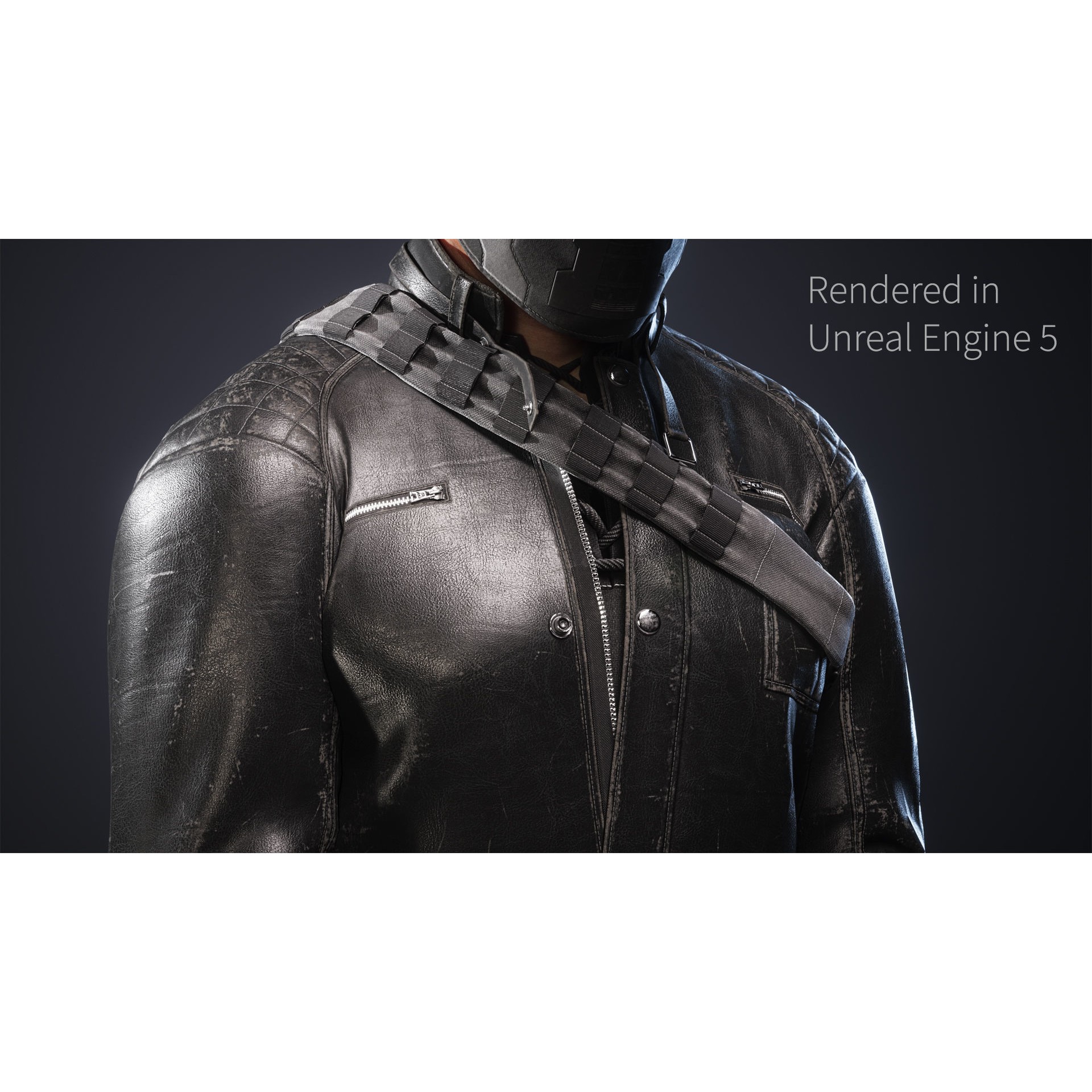 Survival Character - Low-Poly Game-Ready 3D Model - View 11