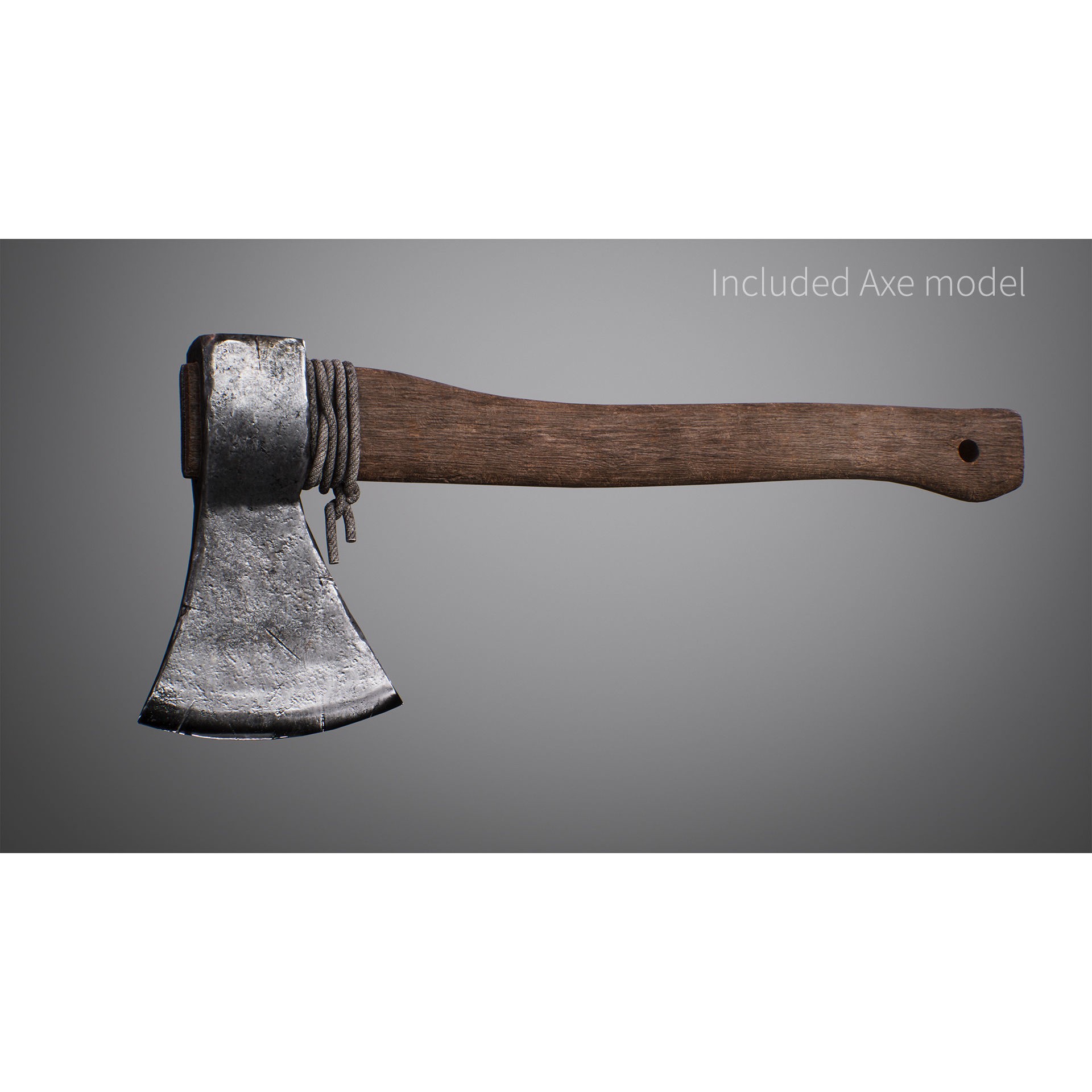 Survival Character - Low-Poly Game-Ready 3D Model - View 17