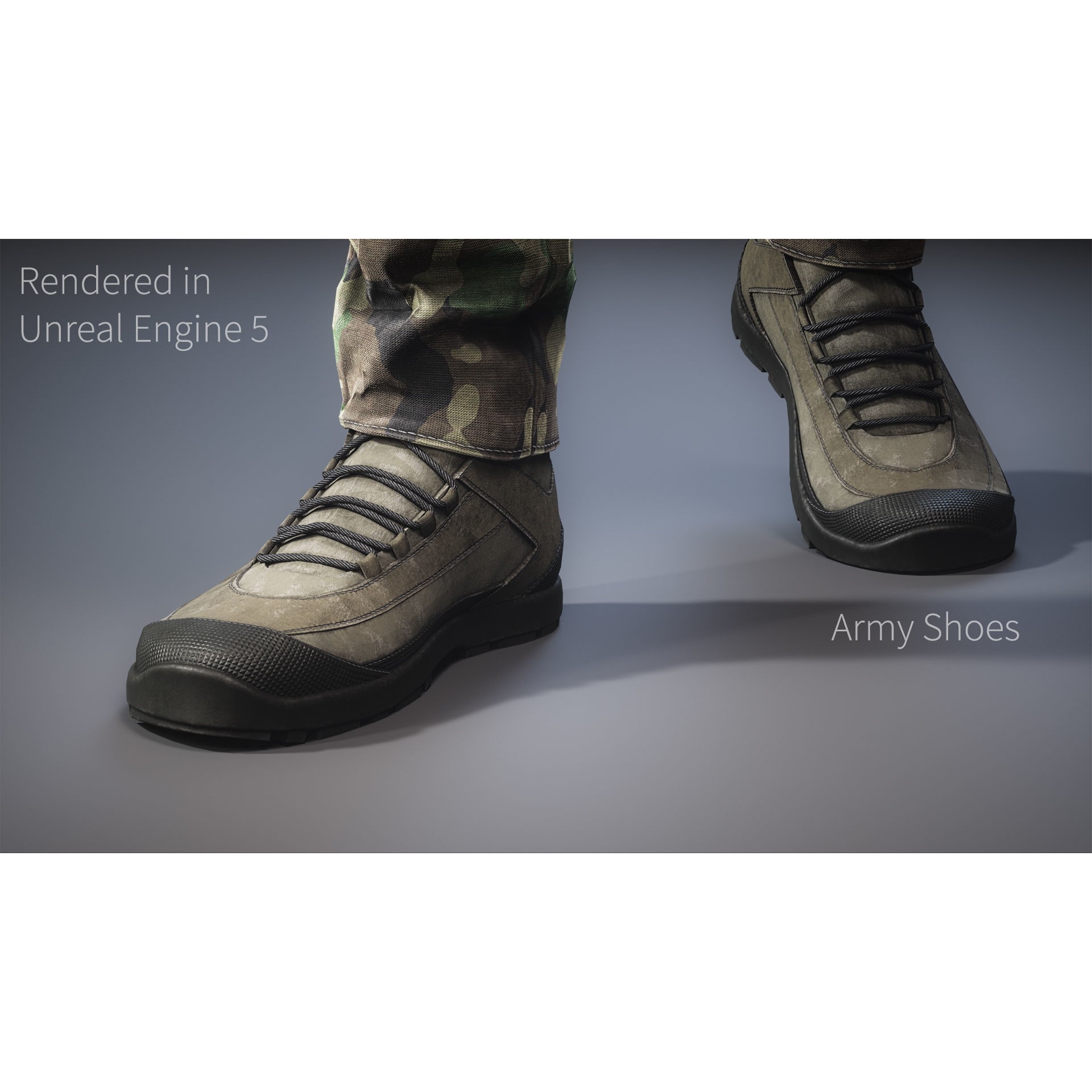 Survival Character - Low-Poly Game-Ready 3D Model - View 9