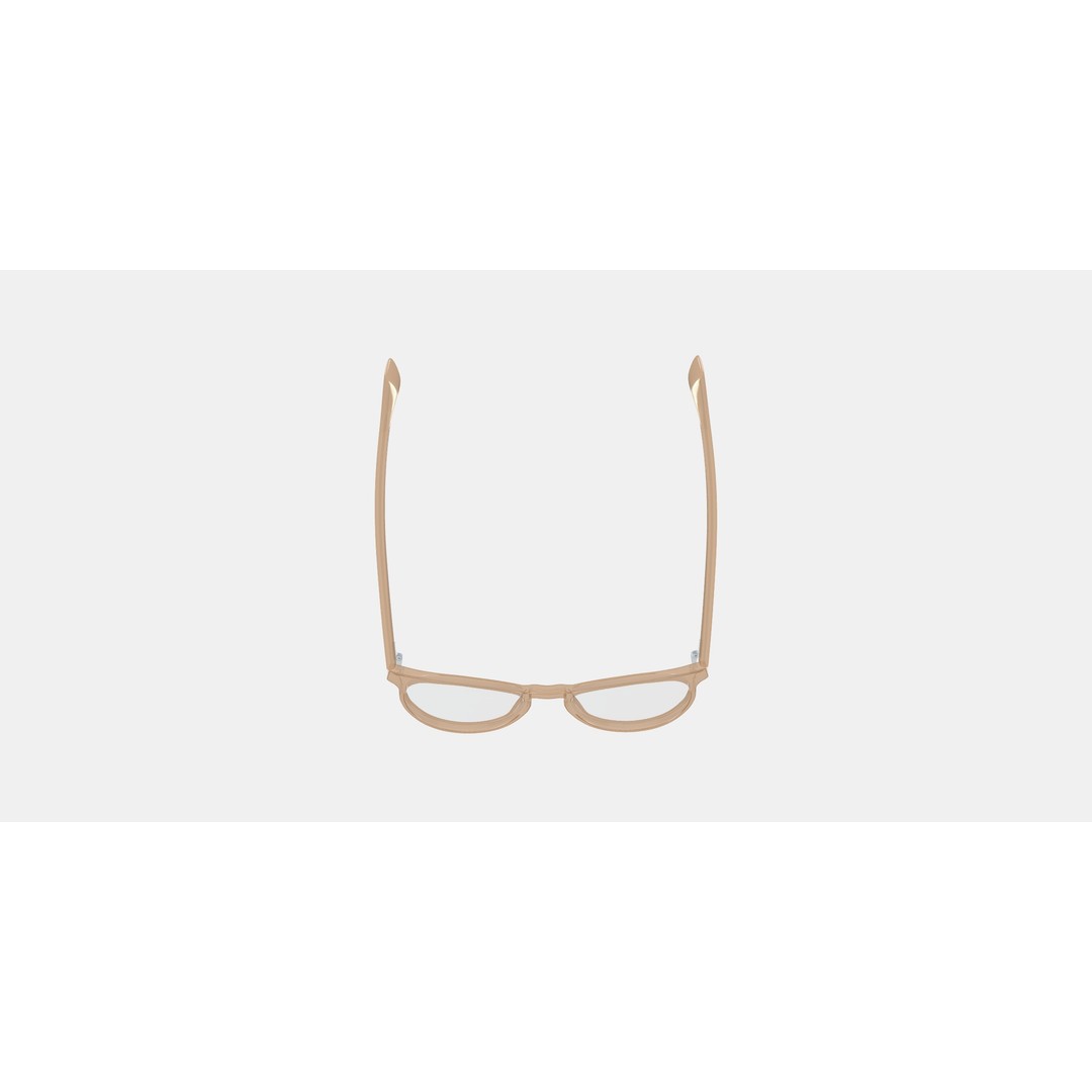 Leila Eyeglasses 3D Model – Grapefruit Soda PBR Asset, FBX, OBJ - View 7