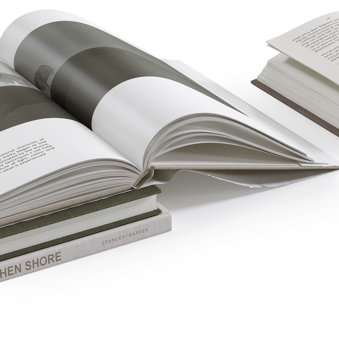 Coffee Table Books 3D Model – Realistic Decor Set, PBR Textures - View 4