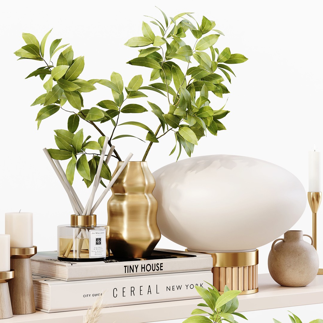 Eucalyptus Tree 3D Model – Low Poly Decorative Set, FBX, OBJ