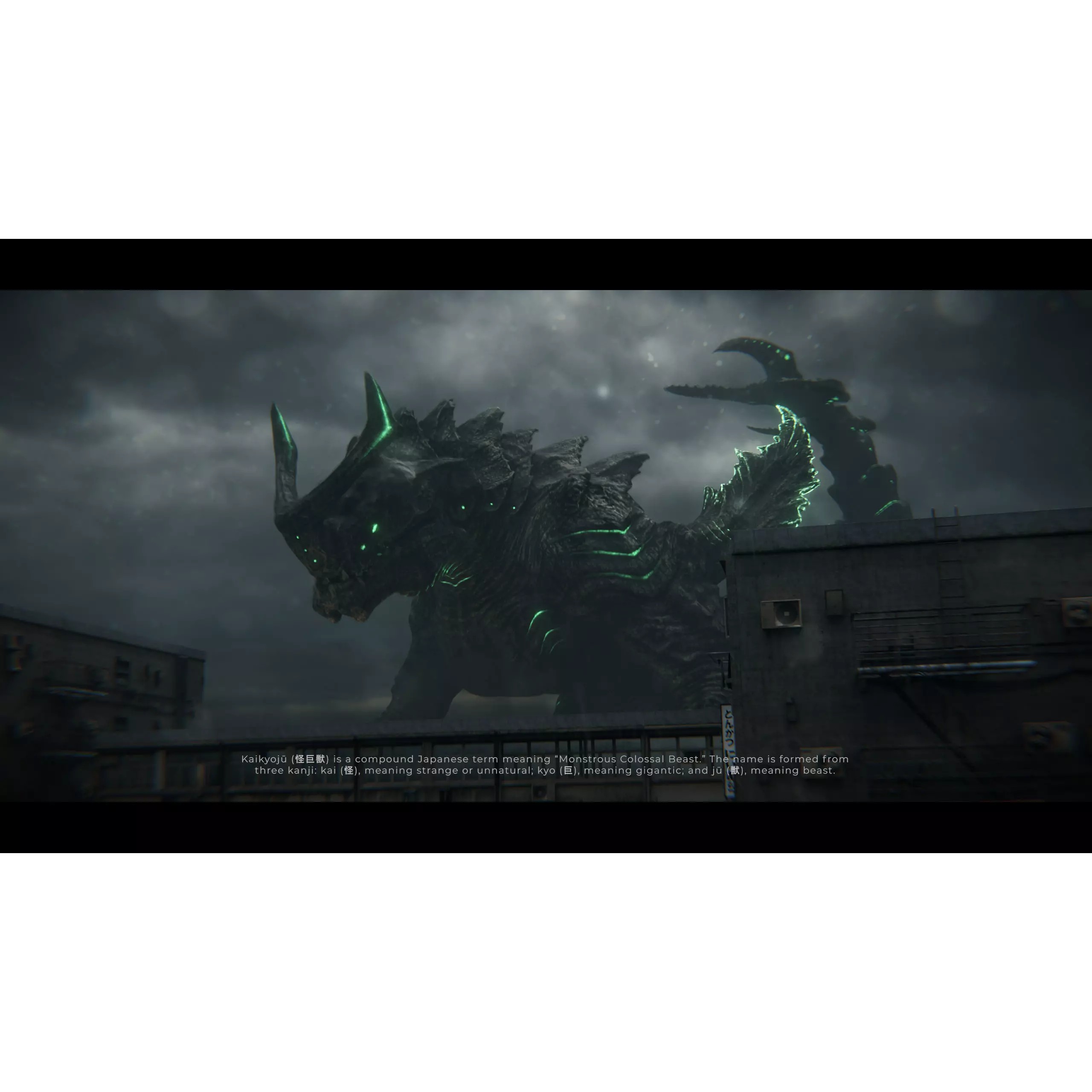 Alien Kaiju Creature - Low-Poly Game-Ready 3D Model