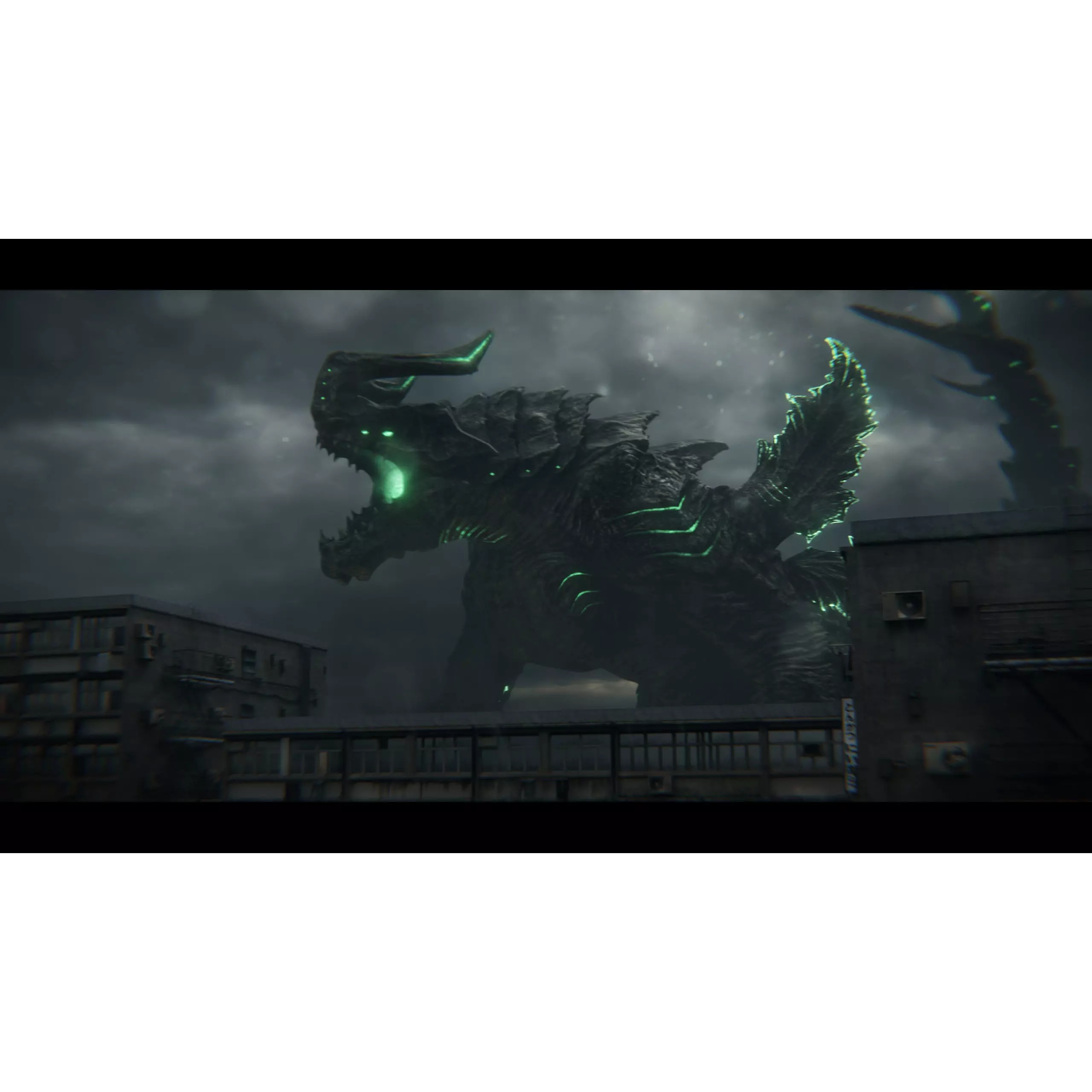 Alien Kaiju Creature - Low-Poly Game-Ready 3D Model - View 35