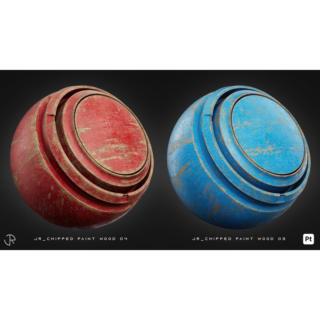 Wood Smart Materials 3D Model – High-Detail Customizable Textures, PBR