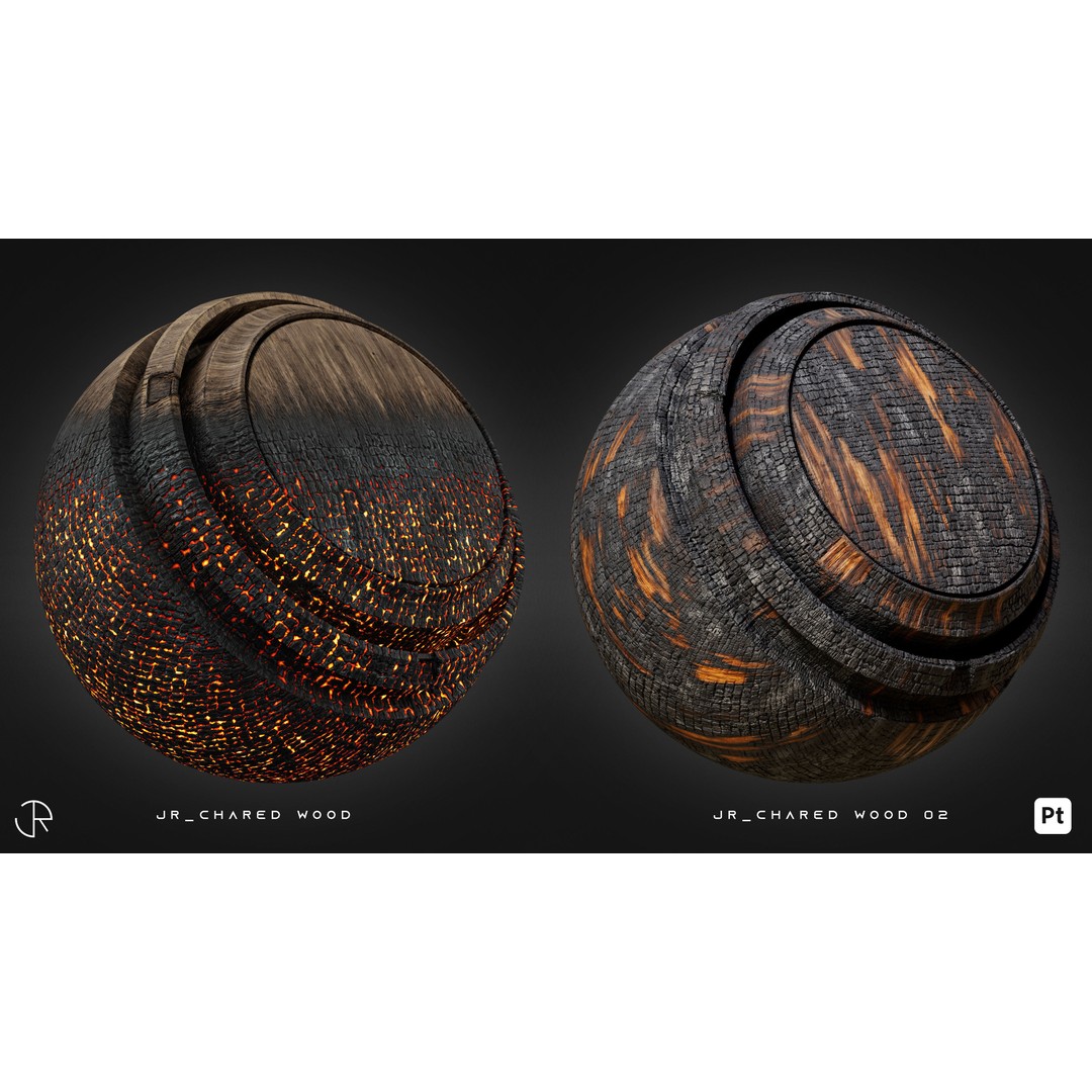 Wood Smart Materials 3D Model – High-Detail Customizable Textures, PBR - View 20