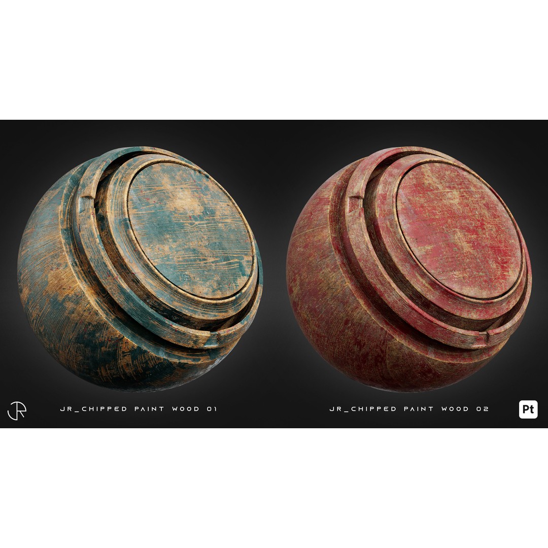Wood Smart Materials 3D Model – High-Detail Customizable Textures, PBR - View 21
