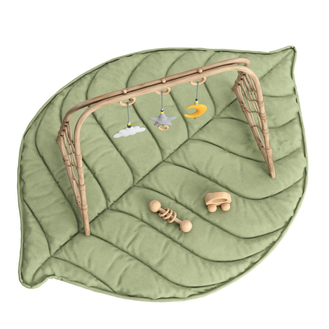 Aussie Adventures Baby Playgym 3D Model – Low Poly PBR Nursery Asset, FBX - View 4