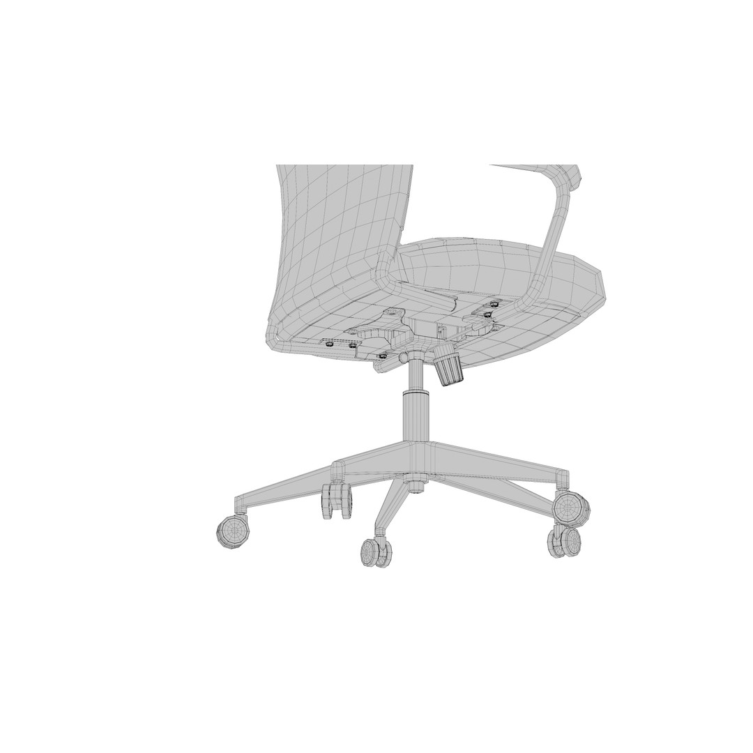 Medical Chair 3D Model – Adjustable PBR Furniture Asset, FBX, Blender