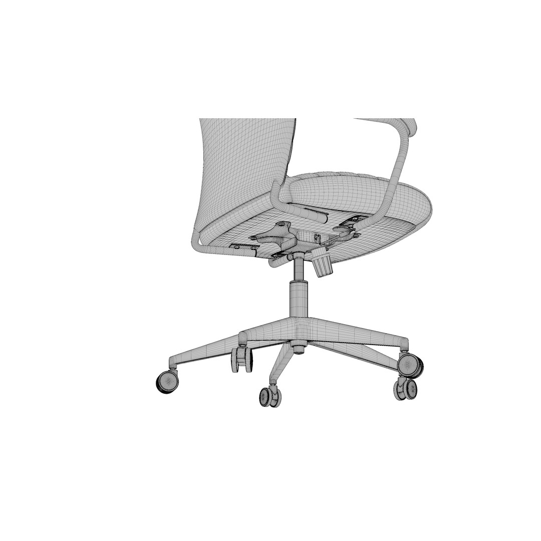 Medical Chair 3D Model – Adjustable PBR Furniture Asset, FBX, Blender - View 15