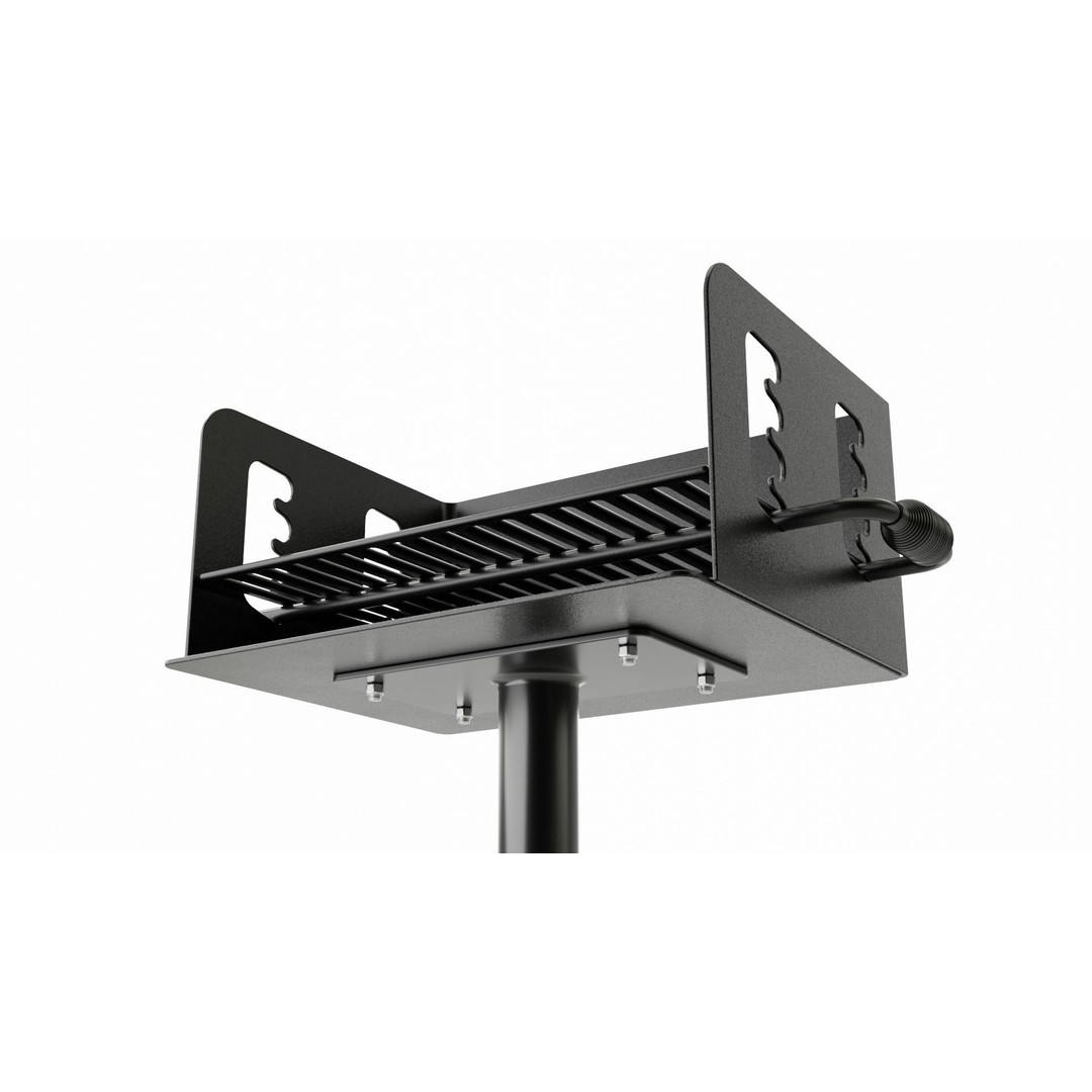 Park Grill 3D Model – High Poly BBQ Equipment, PBR Textures, FBX, OBJ - View 4