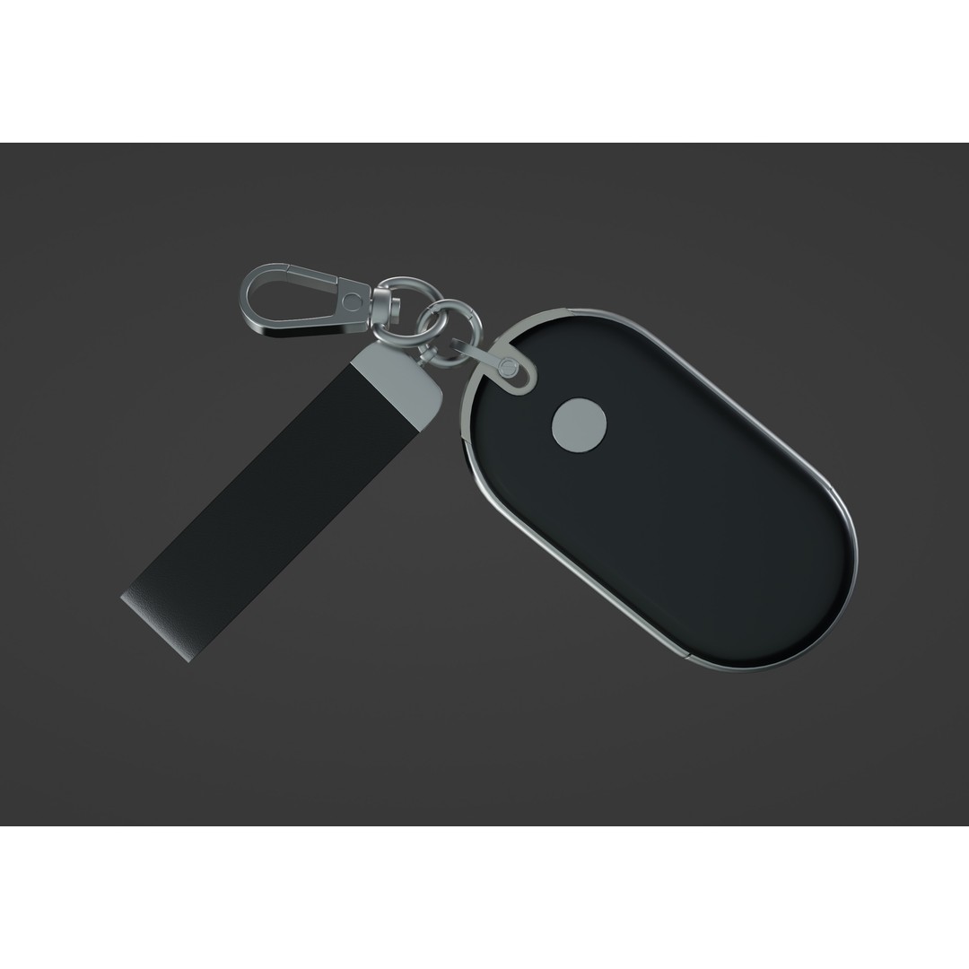 Mercedes Car Key 3D Model – Low Poly PBR Asset, FBX, OBJ, Blender - View 11