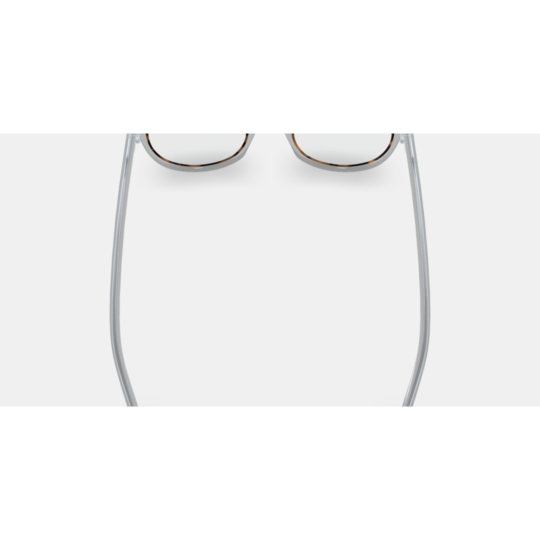 Haskell Eyeglasses 3D Model – Crystal Design, PBR Textures, FBX/OBJ - View 3