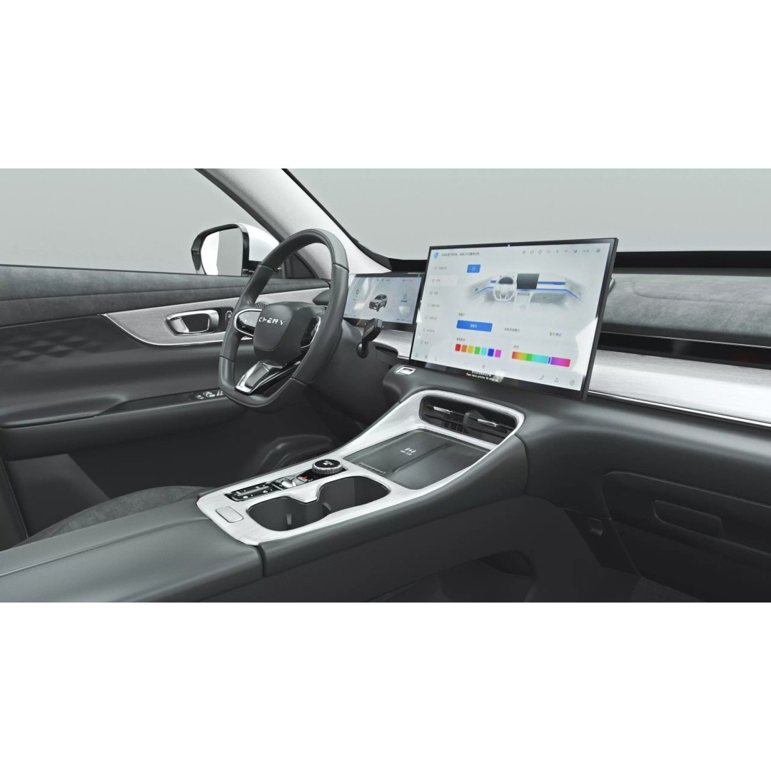 2026 Chery Tiggo 8 Hybrid 3D Model – High Poly Vehicle, FBX, OBJ - View 12