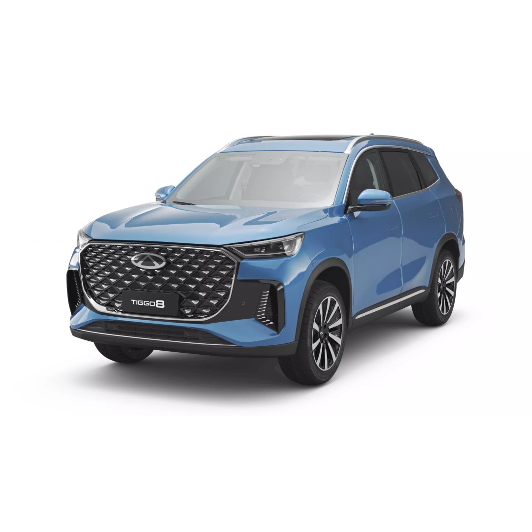 2026 Chery Tiggo 8 Hybrid 3D Model – High Poly Vehicle, FBX, OBJ - View 2