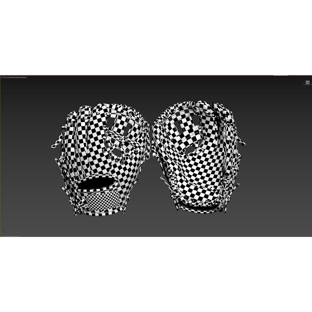 Baseball Glove 3D Model – High Precision PBR Asset, FBX & OBJ - View 19