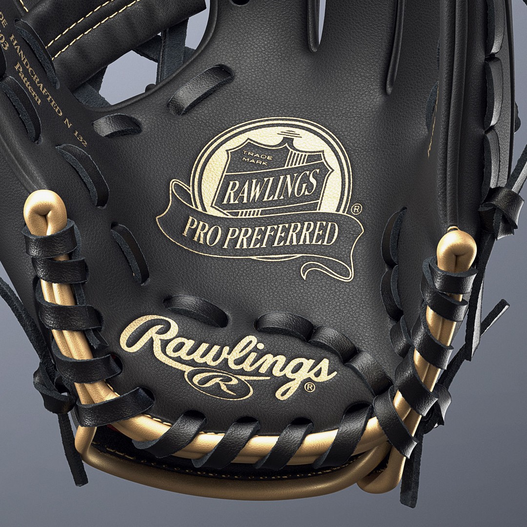 Baseball Glove 3D Model – High Precision PBR Asset, FBX & OBJ - View 5
