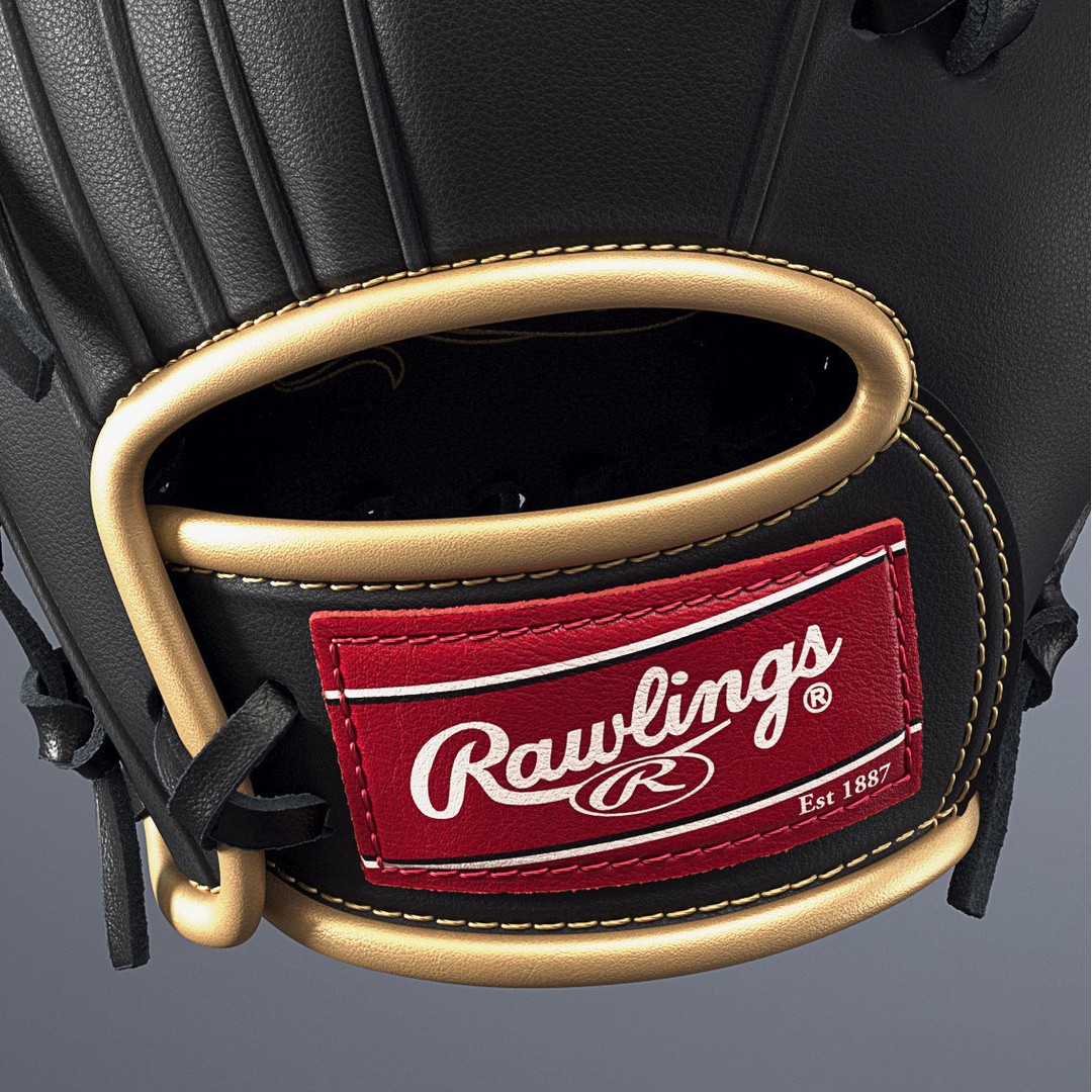 Baseball Glove 3D Model – High Precision PBR Asset, FBX & OBJ - View 8
