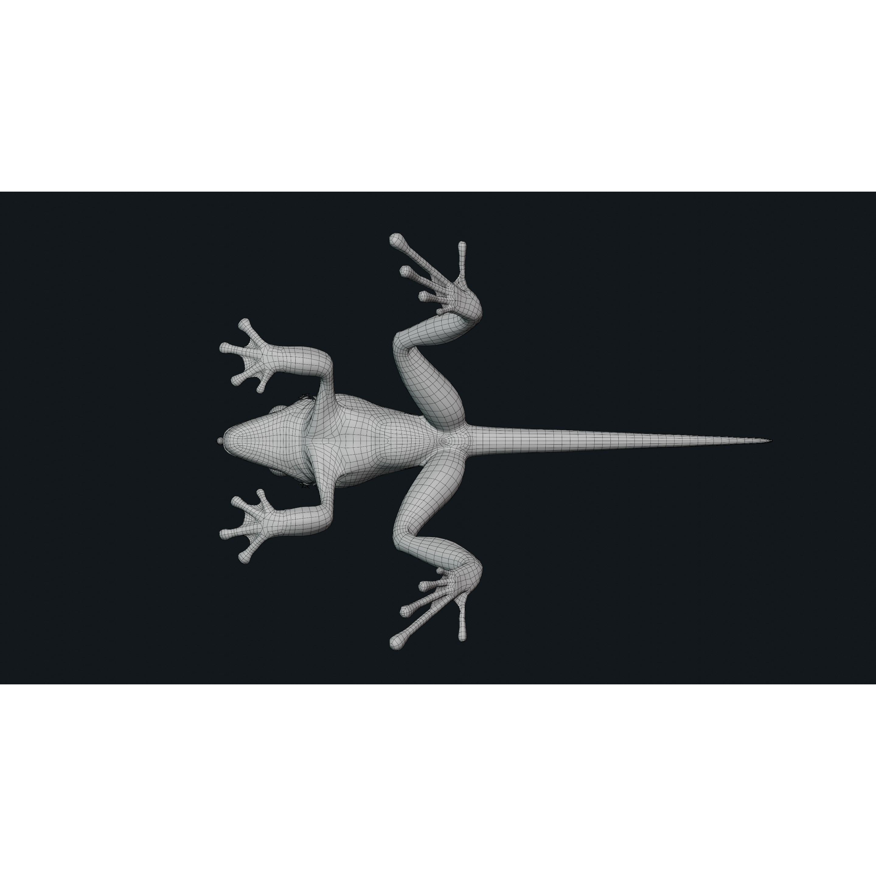 Fantasy Reptile - Low-Poly Game-Ready 3D Model - View 26