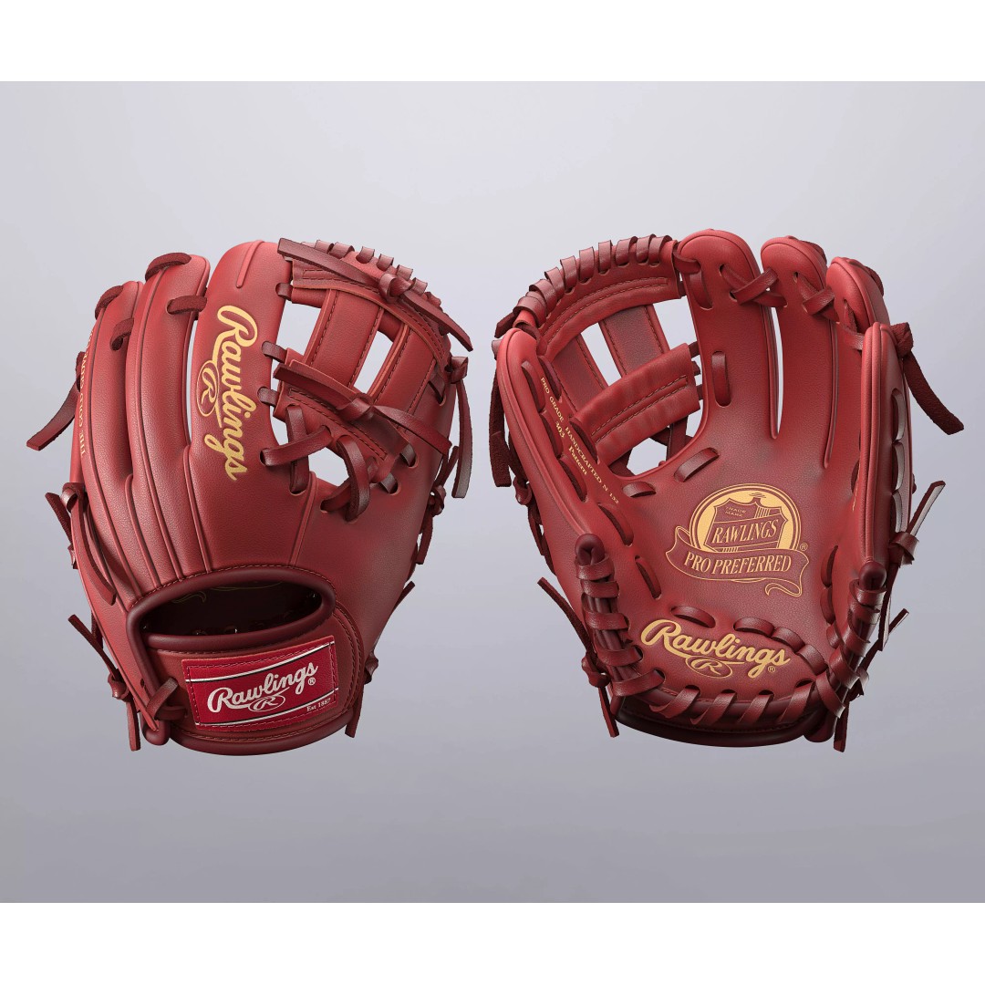 Baseball Glove 3D Model – Photorealistic High-Quality Asset, FBX, OBJ - View 2