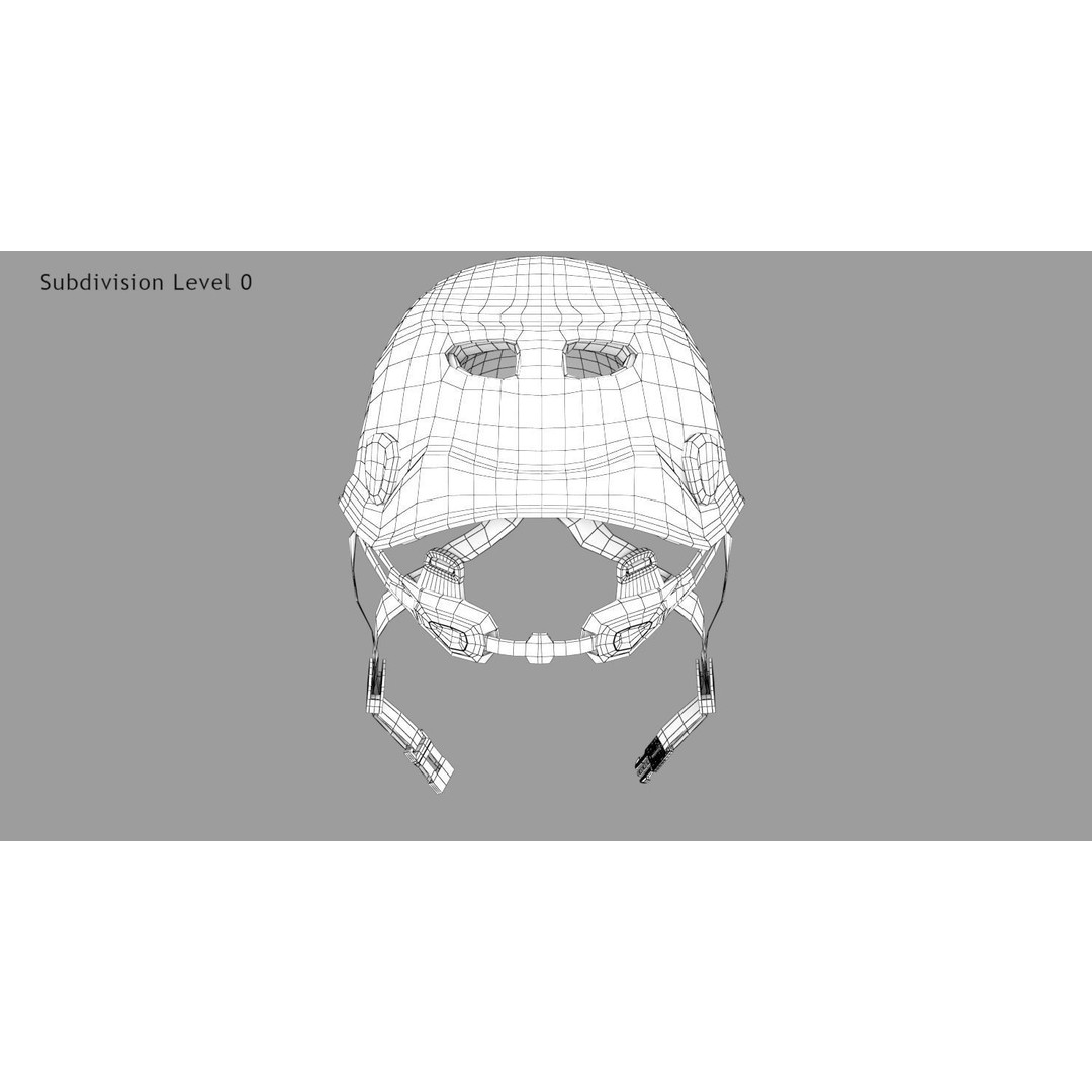 Bike Helmet 3D Model – Low Poly Game Asset, PBR Textures, FBX - View 14