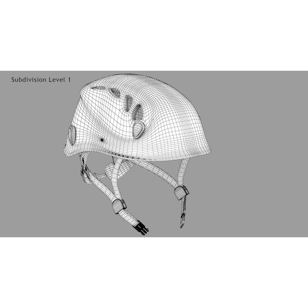 Bike Helmet 3D Model – Low Poly Game Asset, PBR Textures, FBX - View 16