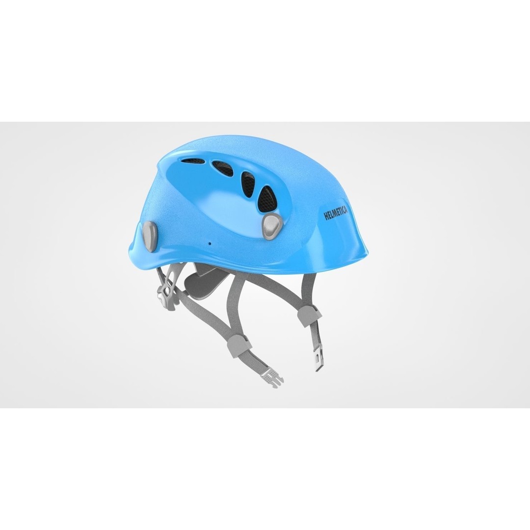 Bike Helmet 3D Model – Low Poly Game Asset, PBR Textures, FBX - View 4