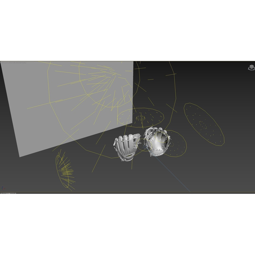 Baseball Glove 3D Model – High-Quality Realistic Asset, FBX & OBJ - View 18