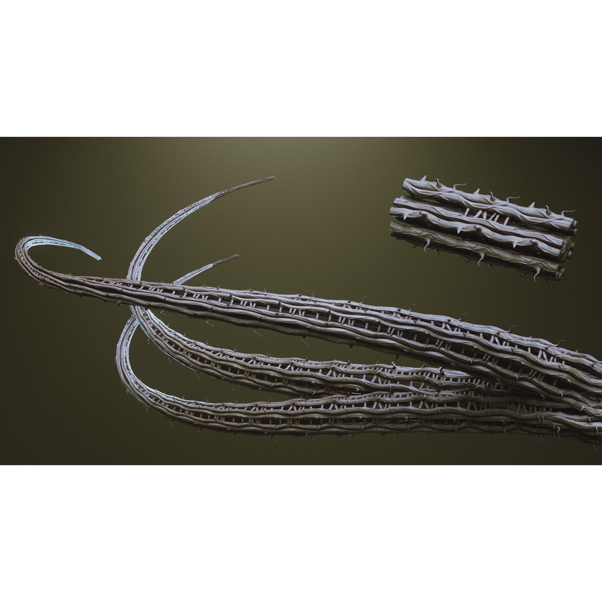 Tentacles - ZBrush Brushes and OBJ 3D Model - View 21